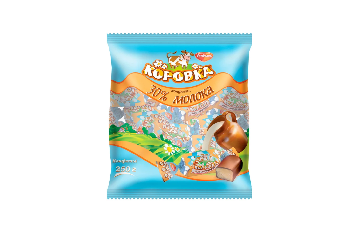 Конфеты коровка